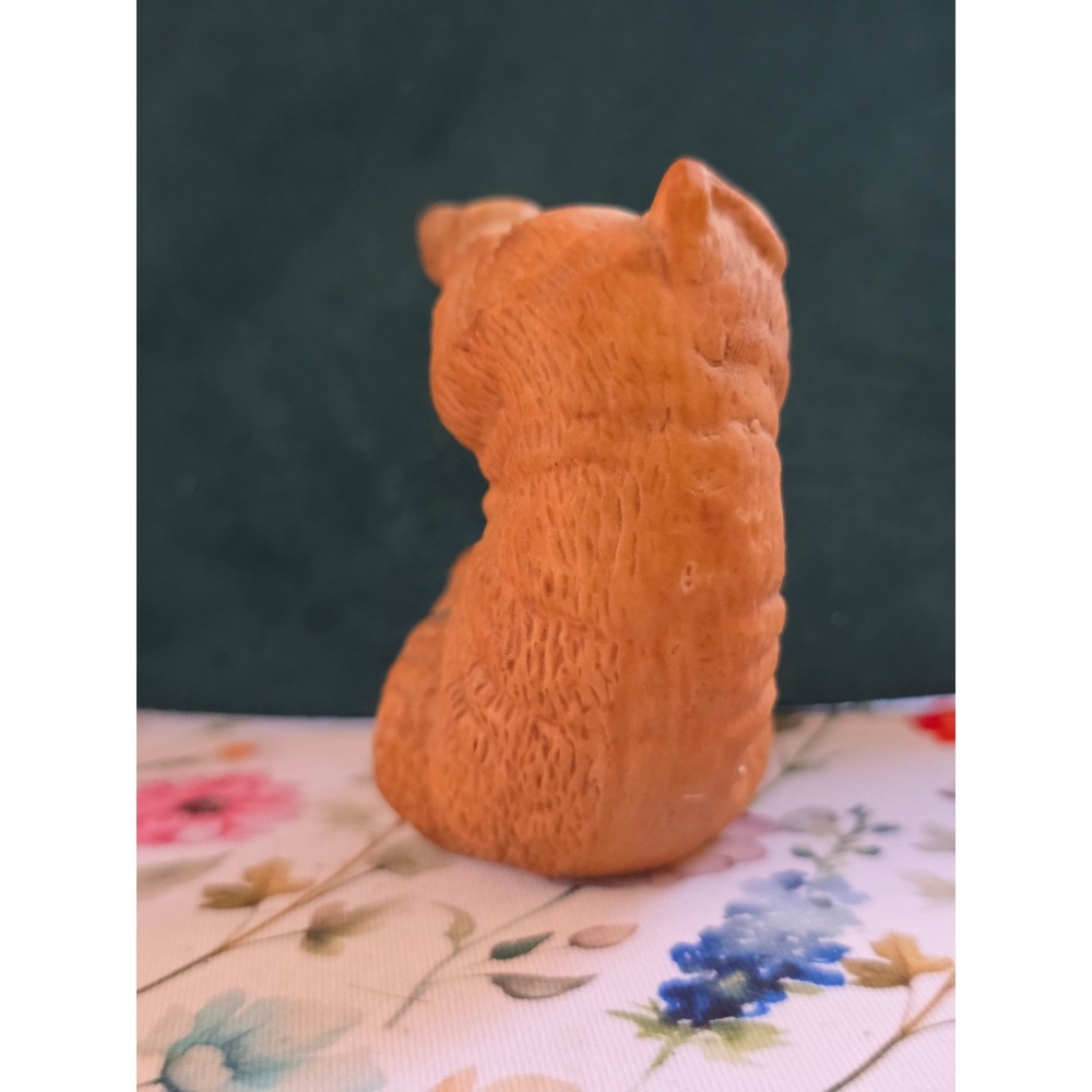 J.S.N.Y. Bear Figurine Small Brown Fair Vintage Cub Shar Pei Dog Taiwan - Picture 5 of 9